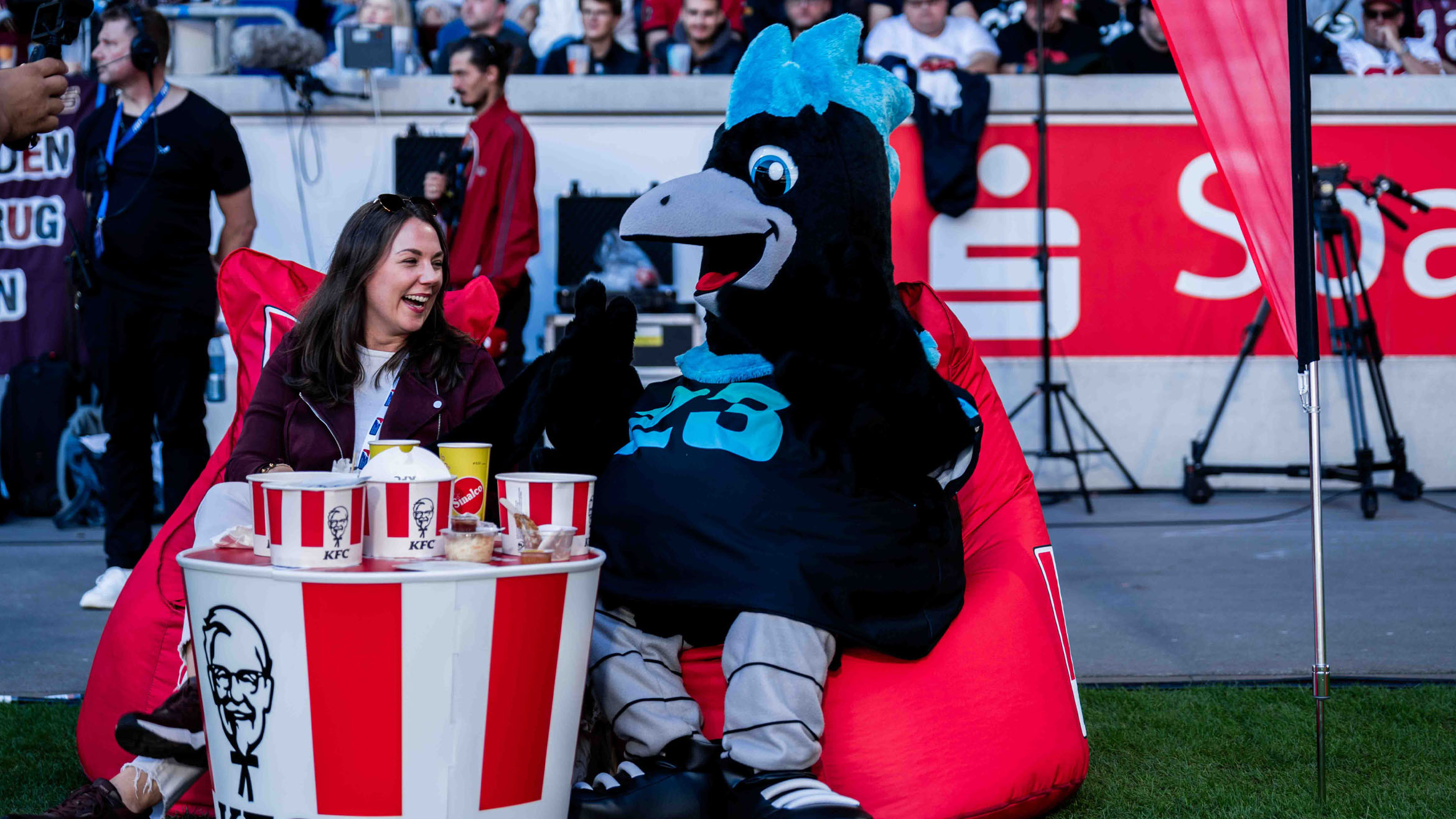 KFC geht mit der European League of Football auf Touchdown-Jagd